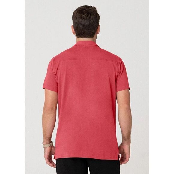 NWT Swet Tailor All-In Polo In Crimson Size Medium - Picture 2 of 4